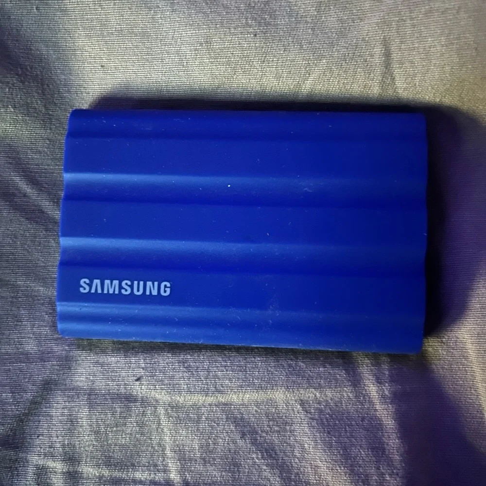 Samsung Blue Portable SSD